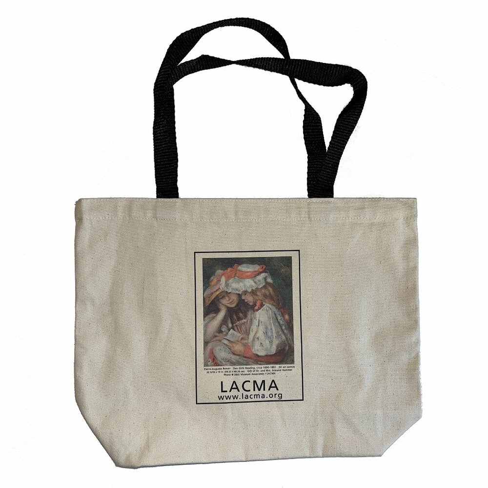 LACMA canvas tote Renoir NWOT Vintage